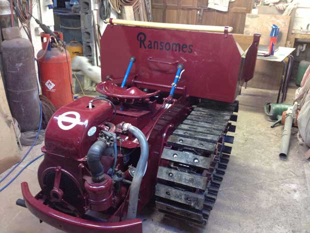 Ransomes crawler dumper